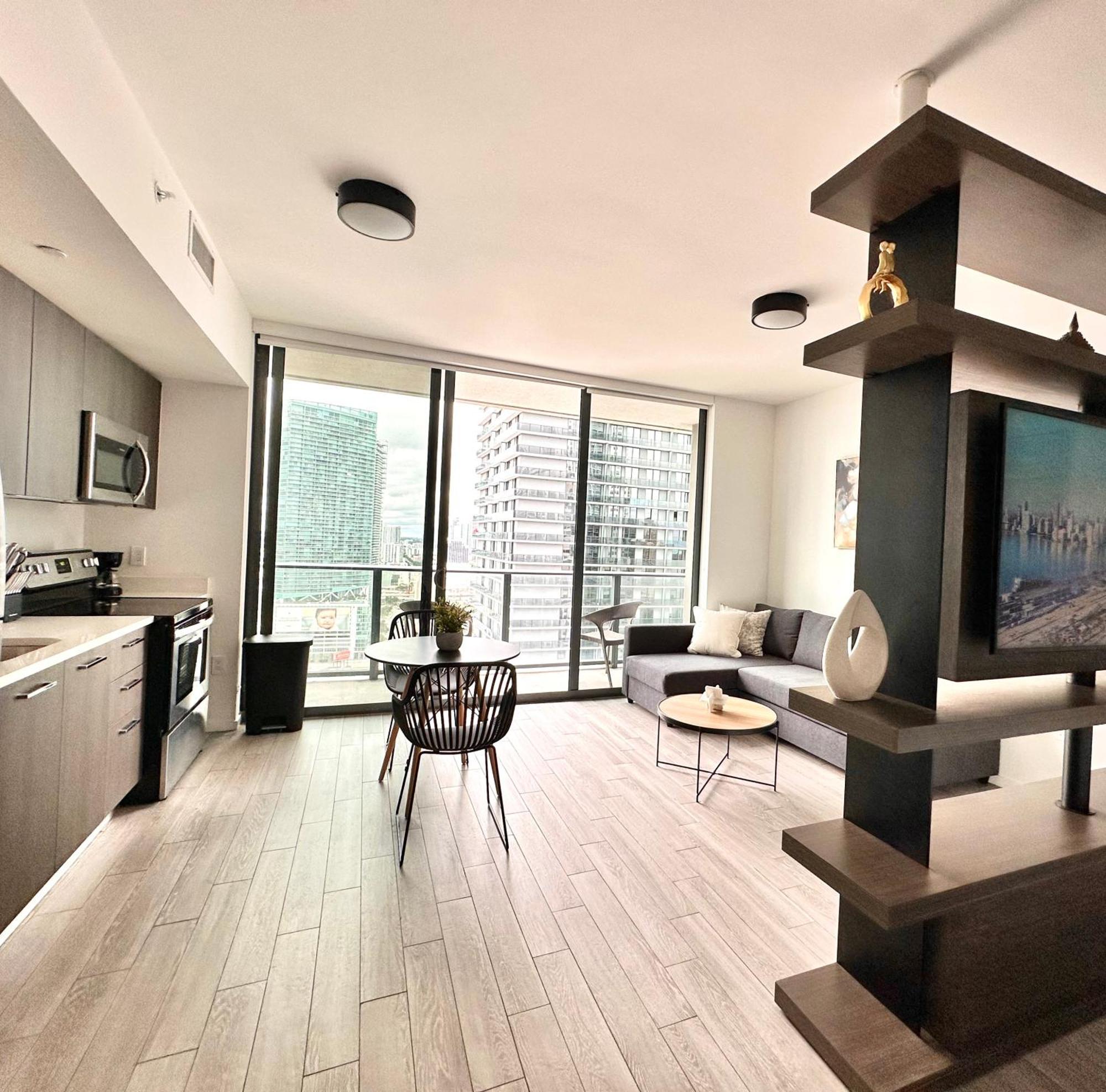 Luxury Loft- Free Parking- Ocean View, Brickell Downtown Apartamento