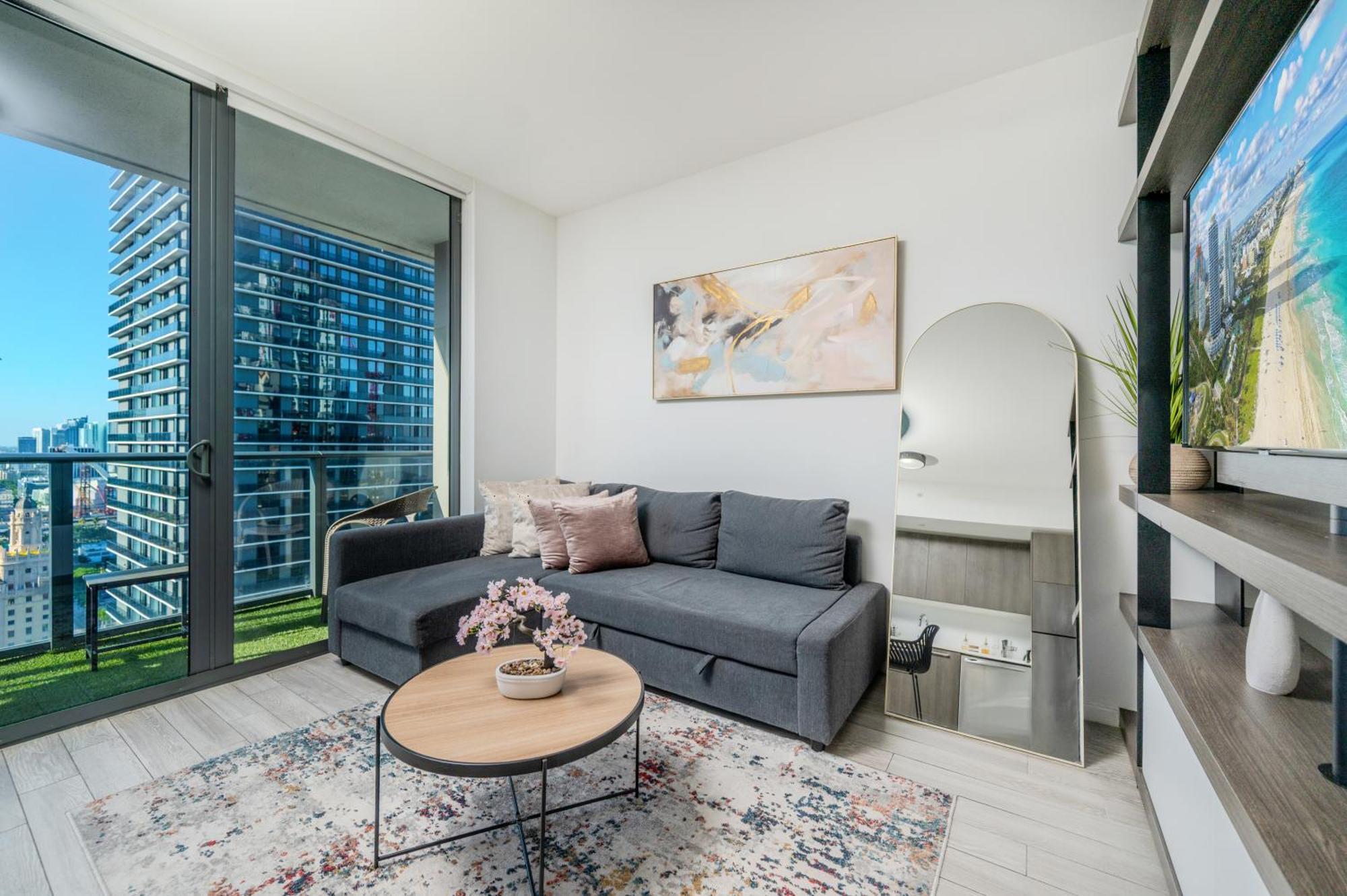 Luxury Loft - Free Parking - Ocean View - Brickell Downtown Appartamento *